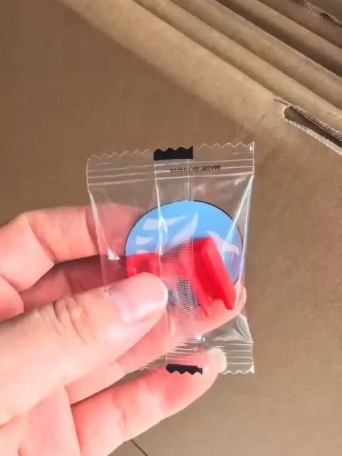 The helper inside its sachet